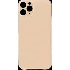 Apple iPhone 12 Pro Mobile Phone Cases FoneFunShop Glass back for iphone 12 pro plain in gold