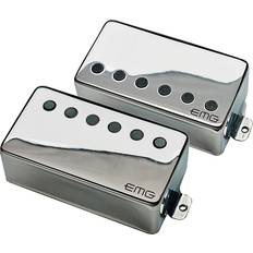 Natural Pickups Emg Dual Mode 57Tw/66Tw-Ls Dual Pickup Set, Long Shaft Pots Chrome