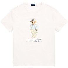 Polo Ralph Lauren Classic Fit Polo Bear Jersey T-shirt - Deckwash White