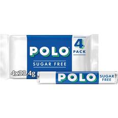 Europe Sweets Polo Sugar Free Mint Tube 33.4g 4pack