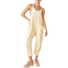 Women - Yellow Jumpsuits & Overalls Free People Hot Shot Onesie - Banana