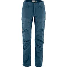 Polyamid Bukser & Shorts Fjällräven Keb Trousers Curved W - Indigo Blue