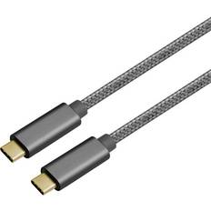 Nordic USBC-N1029 3A 60W 5Gbps 3.2 Gen1 USB C - USB C M-M 2m