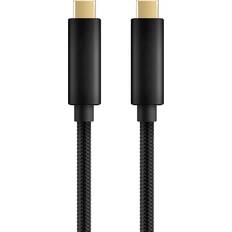 Nordic USBC-N1024 3A 60W 5Gbps 3.2 Gen1 USB C - USB C M-M 2m