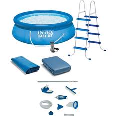 Pools Intex Deluxe Pool with Ladder, Pump and Maintenance Kit Ø4.57x1.22m