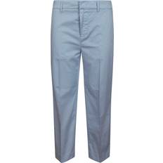 Dondup Dam Byxor Dondup Slim Chino Cropped Byxor - Blue