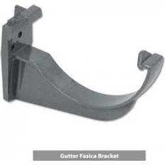 FloPlast Grey Half Round Gutter Fasica Bracket RK1.G