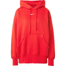 Nike Sportswear Phoenix Fleece Oversized Pullover Hoodie Women's - University Red/Sail