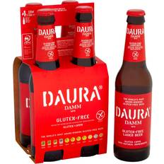 Lager Estrella Damm Daura Damm Gluten Free Lager 5.4% 4x33cl