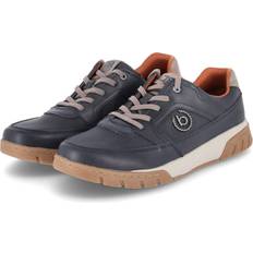 Blå - Herre Oxford Bugatti Sneaker Low Irish - Marin/Brokade