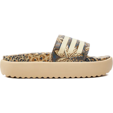 Adidas Slip-On Shoes Adidas Adilette Platform - Brown/Crystal Sand