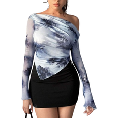 Shein Privé Women's Irregular Hem T-shirt