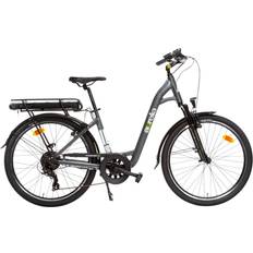 Elcykel City 28" grå
