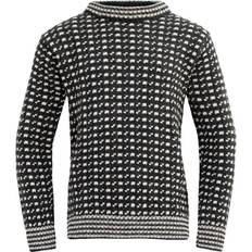 Devold Original Islender Wool Sweater - Anthracite/Offwhite