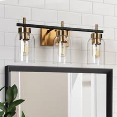 Black and gold lights Overstock Valina Modern Black/Gold Wall Light