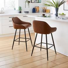Brown Seating Stools Dunelm Radleigh Bar Tan Seating Stool