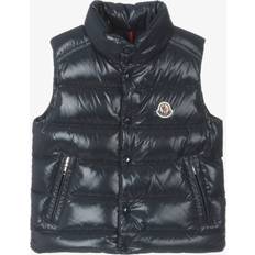 Moncler Veste Børnetøj Moncler Moncler Enfant Boys Navy Blue Down-Padded Tib Puffer Gilet 10 year