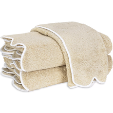 Matouk Cairo Scallop Toalla de baño Beige, Blanco (81.3x45.7cm)