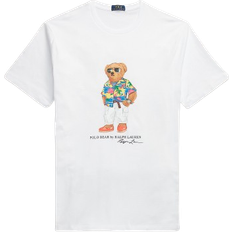 Ralph Lauren T-shirts Ralph Lauren Bear Jersey T-shirt - White Beach Club Bear