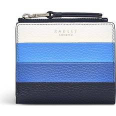 Radley London Leather Leather Summer Street Small Bifold Purse - Navy