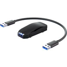 Usb3 kabler usb3 Nordic USB3-HDMI 3.0 USB A - HDMI Adapter F-F