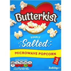 Butterkist Salted Microwave Popcorn 180g 3pcs 1pack