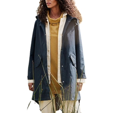 Lin Manteaux Seasalt Cornwall Cornwall Seafaring Coat - Navy