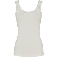 Tim & Simonsen Overdele Tim & Simonsen Frida rib Top Ivory