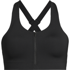 Casall Underkläder Casall Impact Zip Sports Bra Black 75, C-kupa