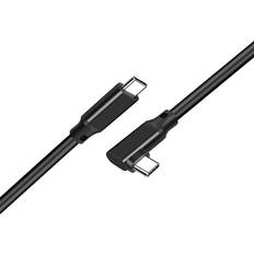 Nordic USBC-N1115 10Gbps 100W 4K 3.2 Gen2 USB C - Angled USB C M-M 3m