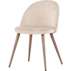 Venture Home Velvet Spisestol Beige Lænestol