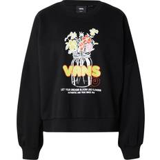 Vans Neuleet Vans Boquet Loose Crew Sweatshirt - Black