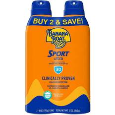 Sunscreen & Self Tan Banana Boat Ultra Sport Sunscreen Spray SPF30 340g 2-pack