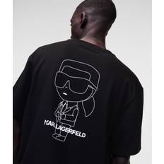 Karl Lagerfeld Ikonik Oversized T-shirt, Man, Black