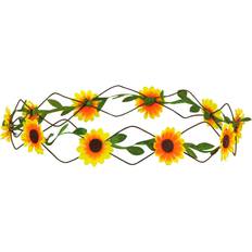 Verden rundt Kroner & Diademer Kostumer Widmann Hippie Wreath with Flowers