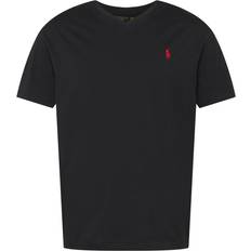 Polo Ralph Lauren Icon Logo V-neck T-shirt - Black