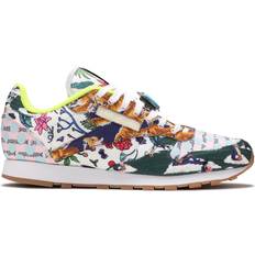 Reebok Classic Leather Jurassic Park - Black/Footwear White/Acid Yellow