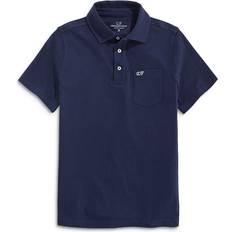 Élasthanne Polos Vineyard Vines Boys' Clean Slub Jersey Polo Shirt