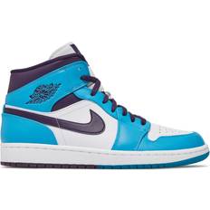 Nike Air Jordan 1 Mid M - Sky Blue/White/Black