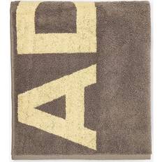 Adanola Olive Branded-print Towel Green