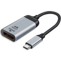 Hdmi usbc adapter Nordic USBC-N1193 USB C - HDMI Adapter M-F 10m