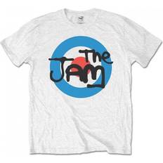 Unisex - V-ringning T-shirts Jam Jam Unisex Spray-T-shirt bomull med logotyp för vuxna
