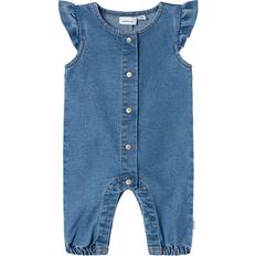 9-12M Jumpsuits Name It Jumpsuit NbfLola Blue Denim Jumpsuits