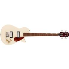 Gretsch Elektriske guitarer Gretsch Streamliner Jet Club Bass SingleCut, Vintage White Bass Guitar