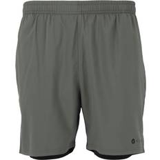 2 in 1 Stretch Shorts - Black