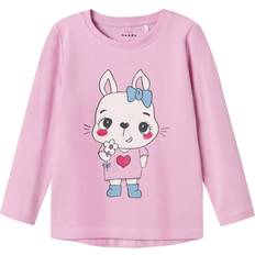 Flickor Blusar & Tunikor Name It Pastel Lavender Vix Bluse - Pastel Lavender