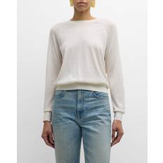 Emporio Armani Clothing Emporio Armani Rhinestone Raglan-Sleeve Wool Sweater WHITE XX-Large