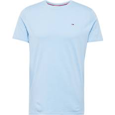 Tommy Jeans Cotton Jersey T-Shirt Slim Fit - Sky Blue
