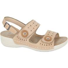 Luonnonväri Sandaalit Boulevard Womens/Ladies Sling Back Sandals