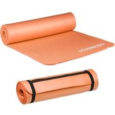 2x Yoga Mats, for Pilates and Other Exercises, With Carry Straps, for Gym or Home, Padded, 1x60x180 cm